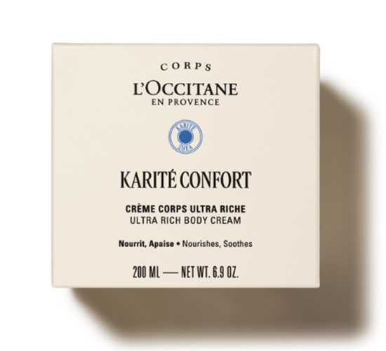 L OCCITANE KARITE CONFORT BODY CREAM 200ML